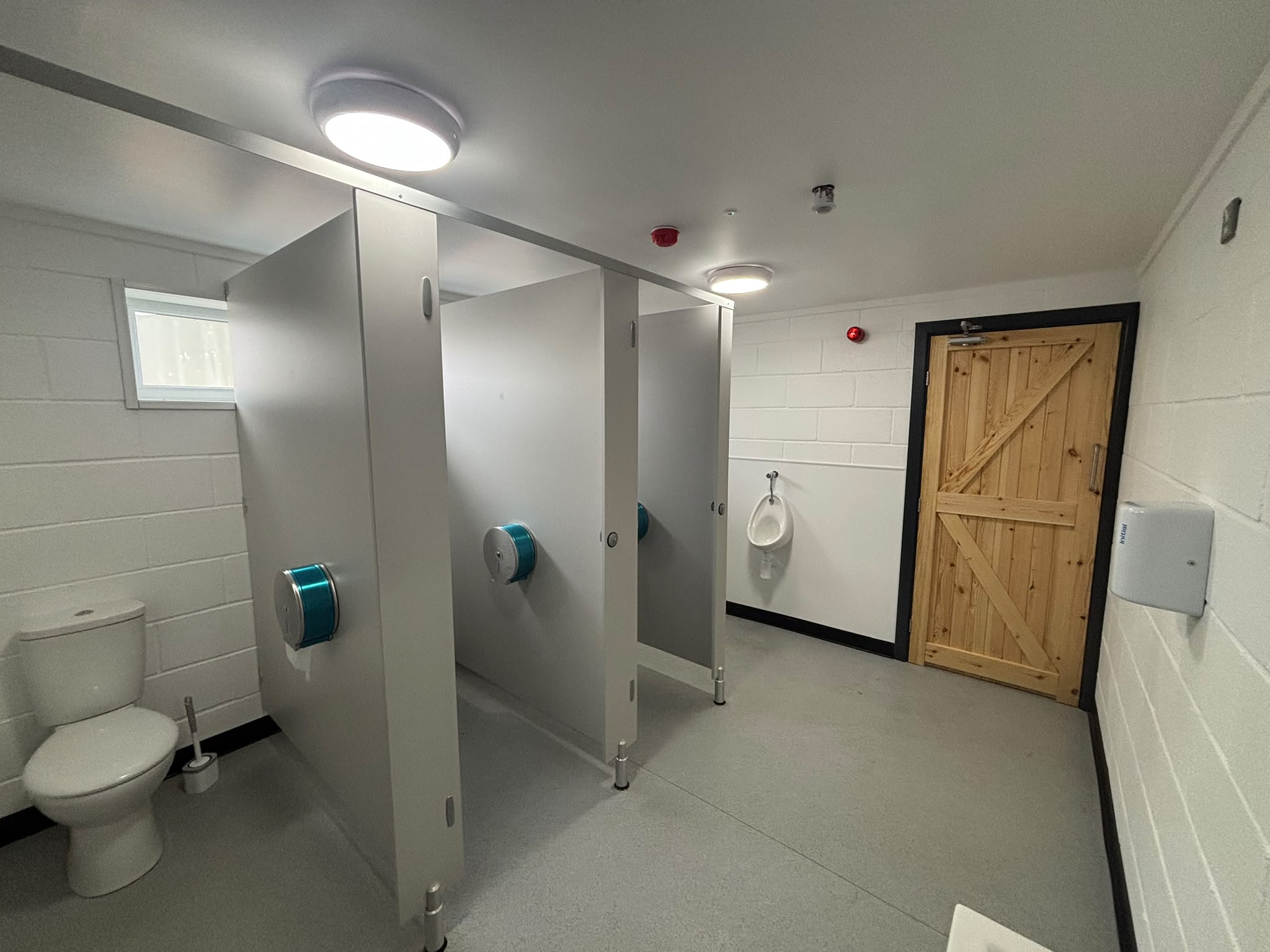 Showers Toilet and shower block